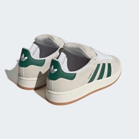 Campus 00s Crystal White Dark Green