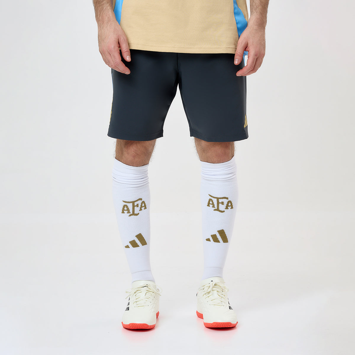 Short Fútbol adidas Argentina Tiro 24 Downtime Hombre