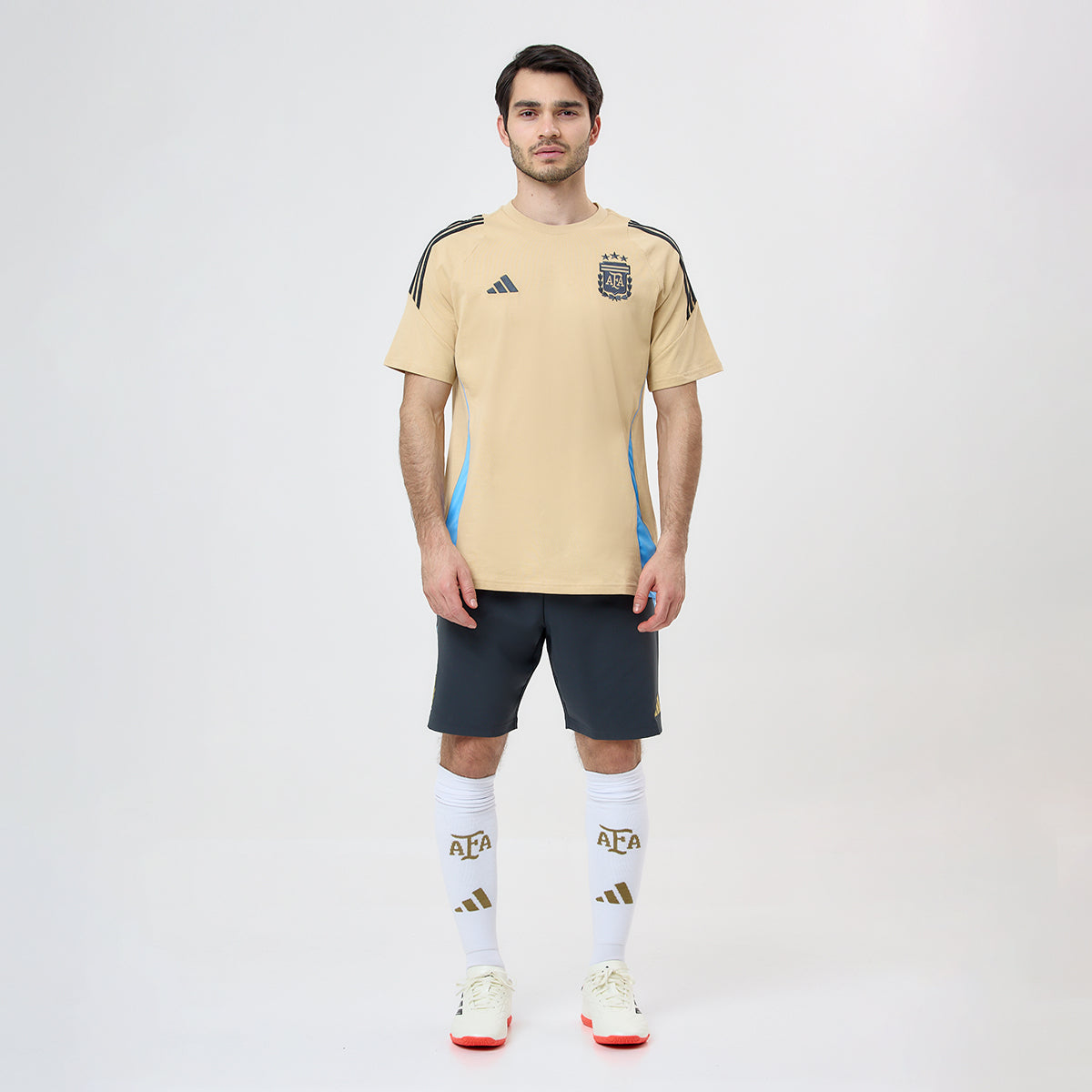 Short Fútbol adidas Argentina Tiro 24 Downtime Hombre