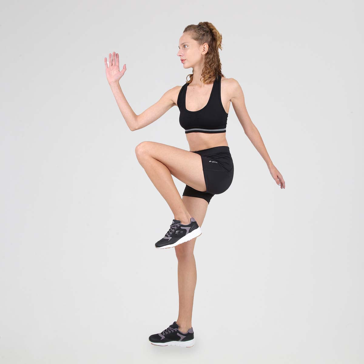Calza Entrenamiento Lotto Active Msp Cross Mujer