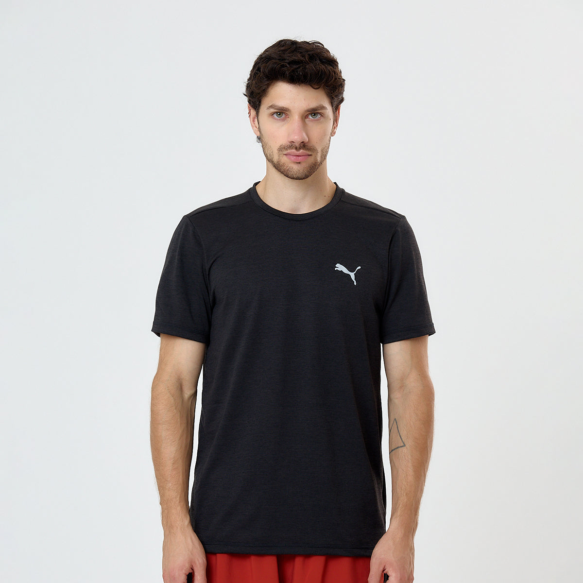 Remera Running Puma Run Favorite Heather Ss Hombre