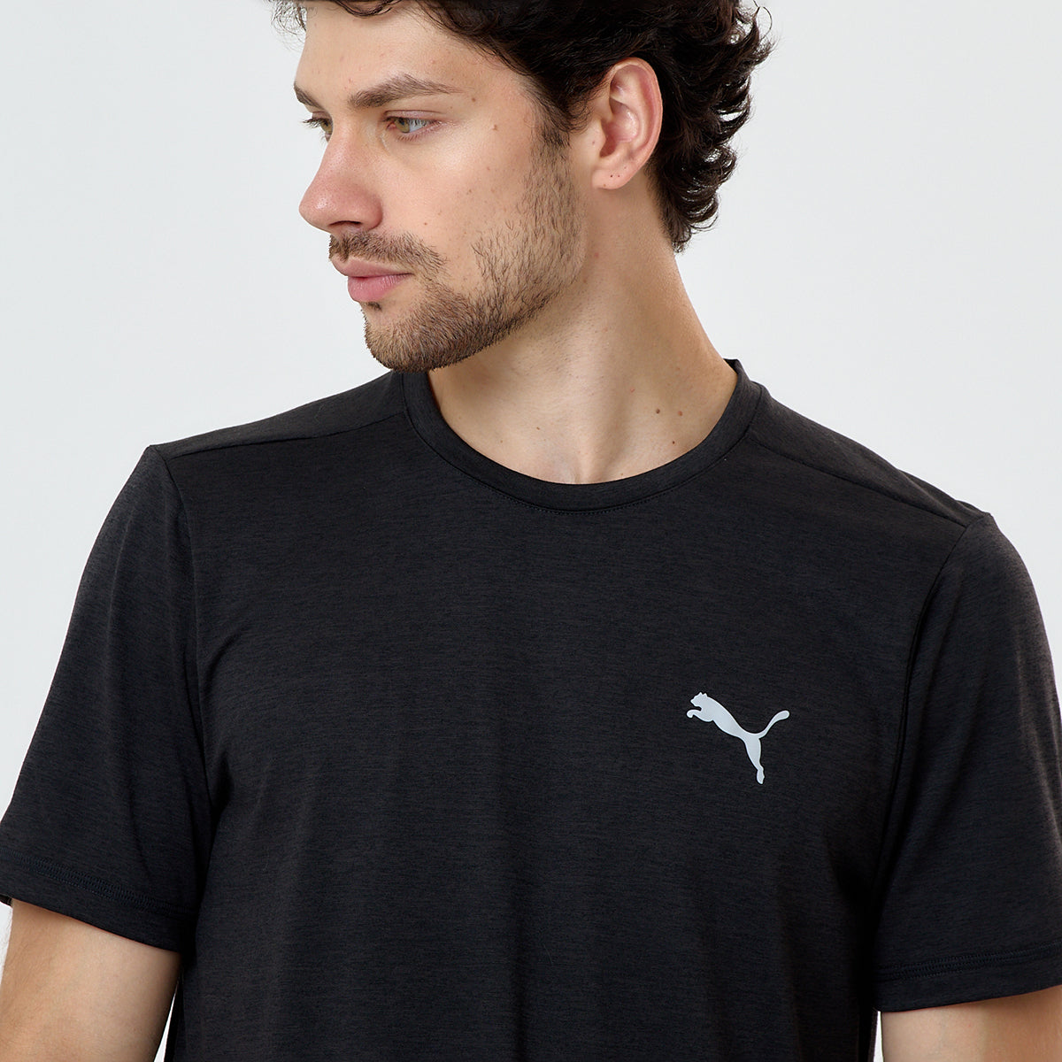 Remera Running Puma Run Favorite Heather Ss Hombre